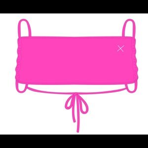 Brand NWT Boutine LA Hot pink indie top